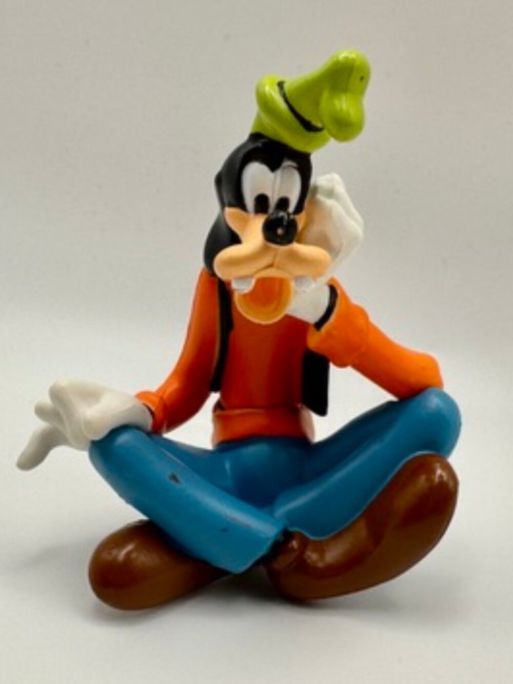 Disney GOOFY Figure Hard PVC Plastic Toy Cake Topper Retro Himbo Cozy Chaos